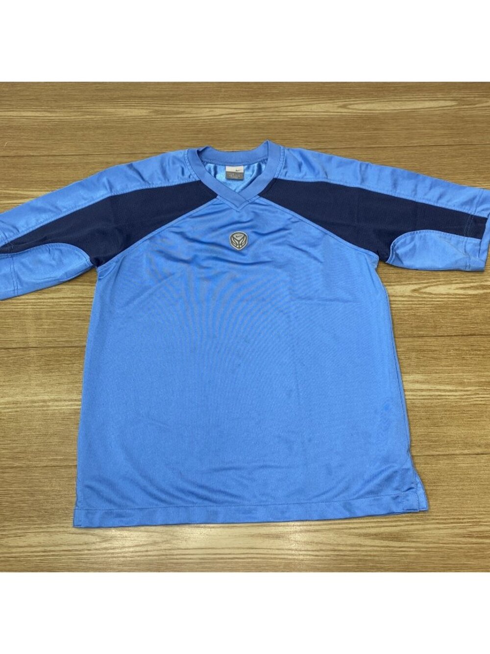 Nike Y2K Basketball T-Shirt Boys Short Sleeve Jersey SweatShirt Size L 14-16